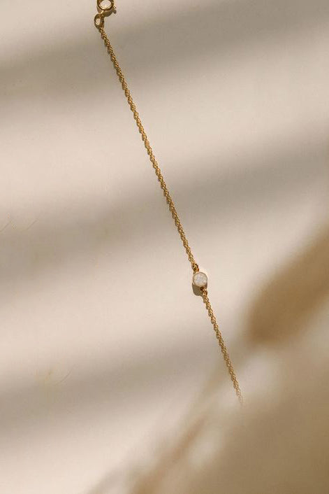 Moedermelk Armband- Locked 4 mm