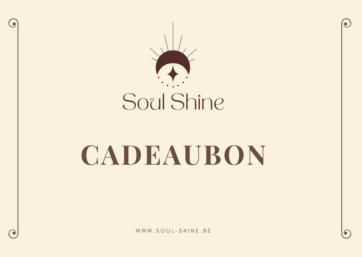 Cadeaubon Soul-Shine Digitaal